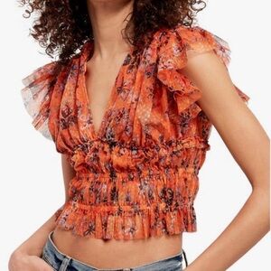 Free People | Making Me Smile Print Top